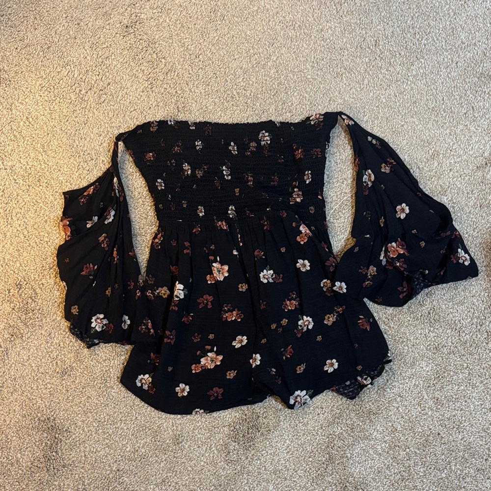Tobi off the shoulder romper
